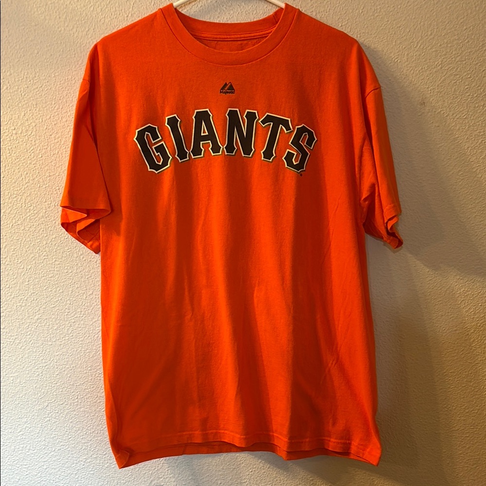 Majestic Giants Orange T-Shirt size XL